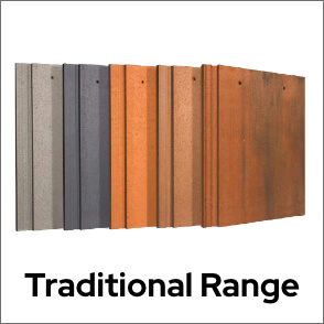 traditional range of roof tiles