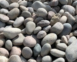 decorative stone and gravel